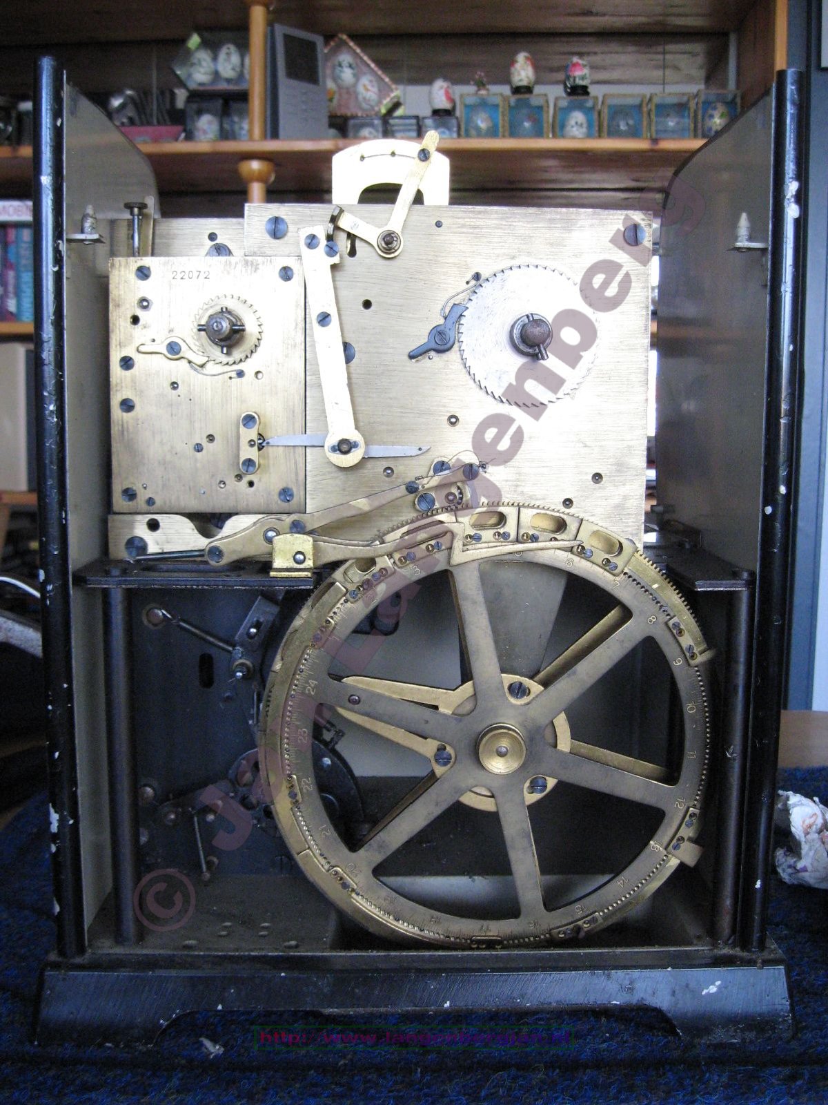 Benzing time recorder - an old antique time timerecorder