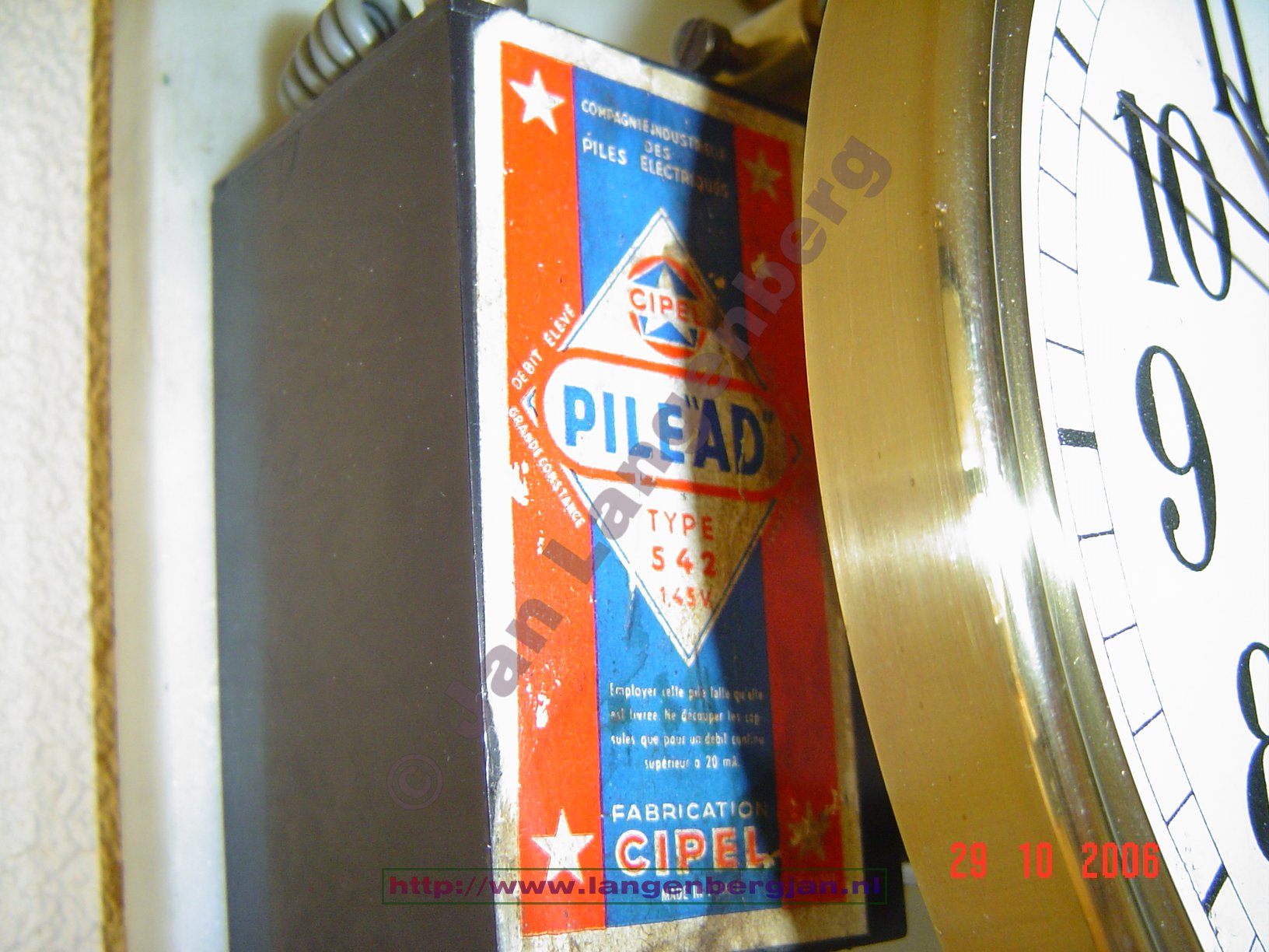 an old Lapaute masterclock