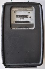 An old kwh meter fabriek dordrecht kwh