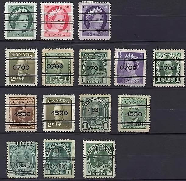 Precancels from Canada