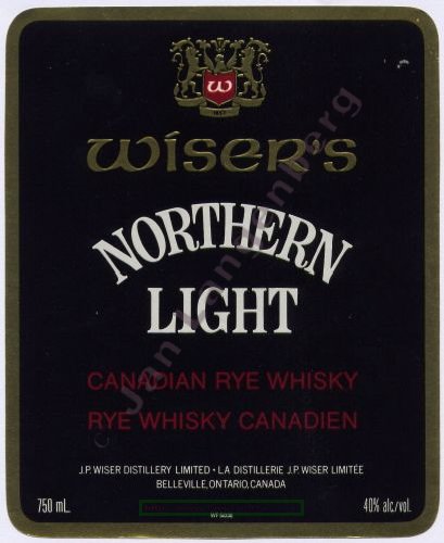 Whisky label wiser'snorthern-light-168.jpg