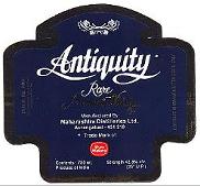 Just a paper whisky label